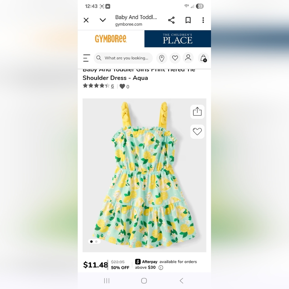 Little Girls Gymboree summer haul! 2T toddler girl sizes. Lemon print & shorts!